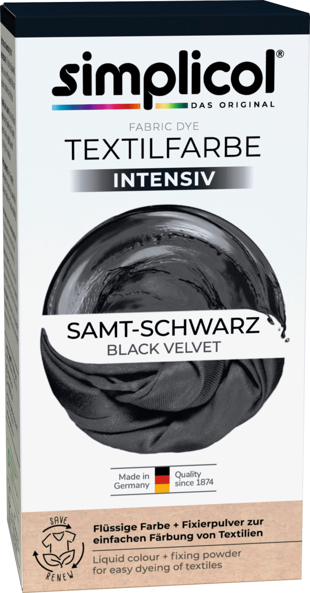 Textilfarbe Samt Schwarz, 1 St