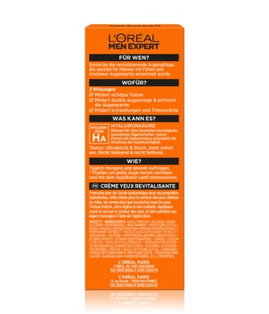 L'Oréal Men Expert Power Age Revitalisierende Augenpflege Augencreme-15 ml