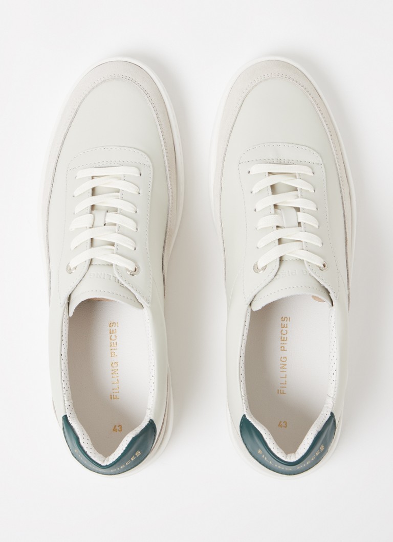 Buty sportowe Filling Pieces Mondo Squash ze skóry z detalami zamszowymi.