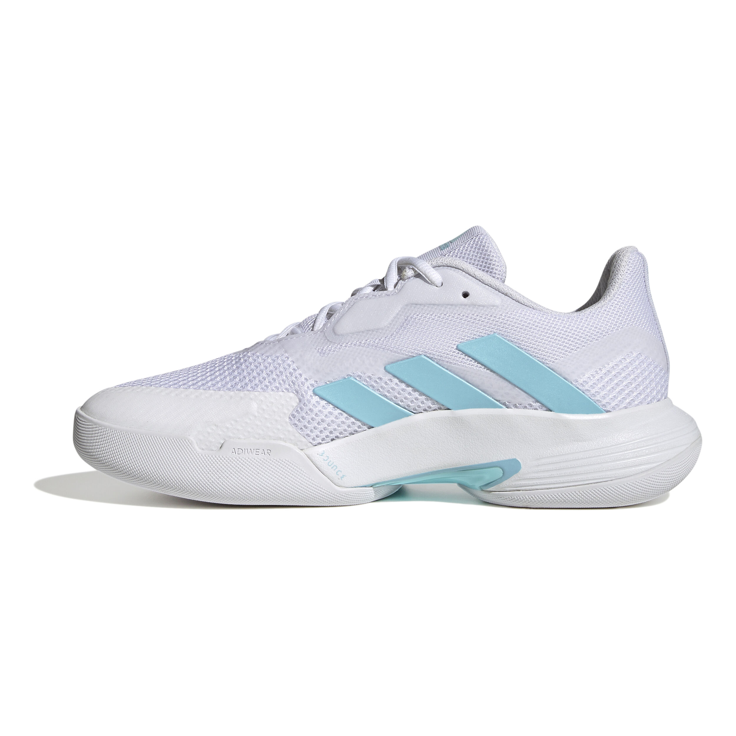 CourtJam Control Teppichschuh Damen - Weiß, Türkis