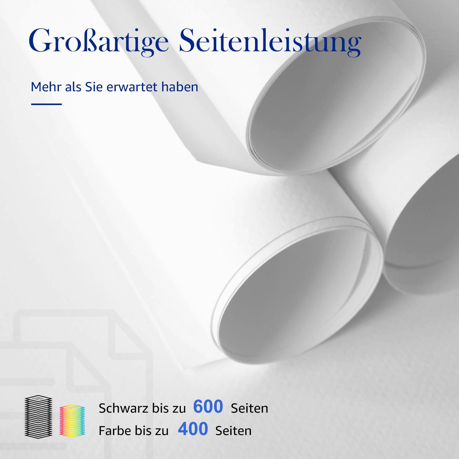 STAROVER Multipack Druckerpatronen Kompatibel für EPSON 603XL / 502XL Tintenpatrone (für EPSON 603 WF-2810 WF-2830 XP 2100 XP 2105 XP 2150 XP 2155 XP 3100 XP 3105 XP 3150 XP 3155 XP 4100 XP 4105 XP 4150 XP 4155)