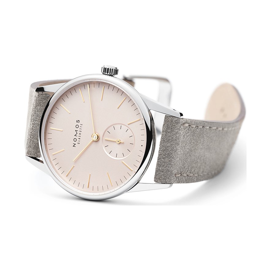Nomos Glashütte Damenuhr Orion 33 rosè
