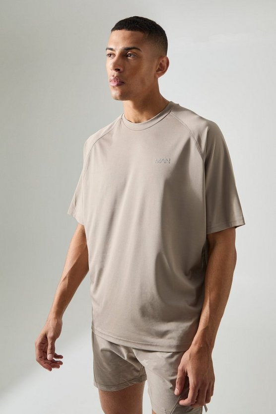 Man Active Oversize Raglan T-Shirt