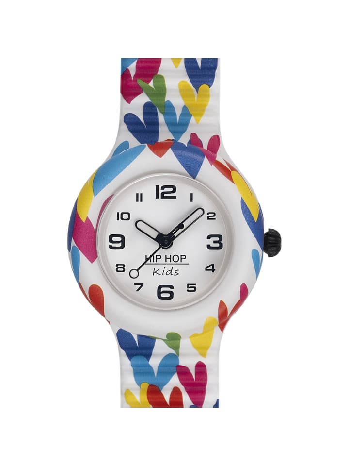Hip Hop Analoguhr kids fun weiss günstig kaufen 28