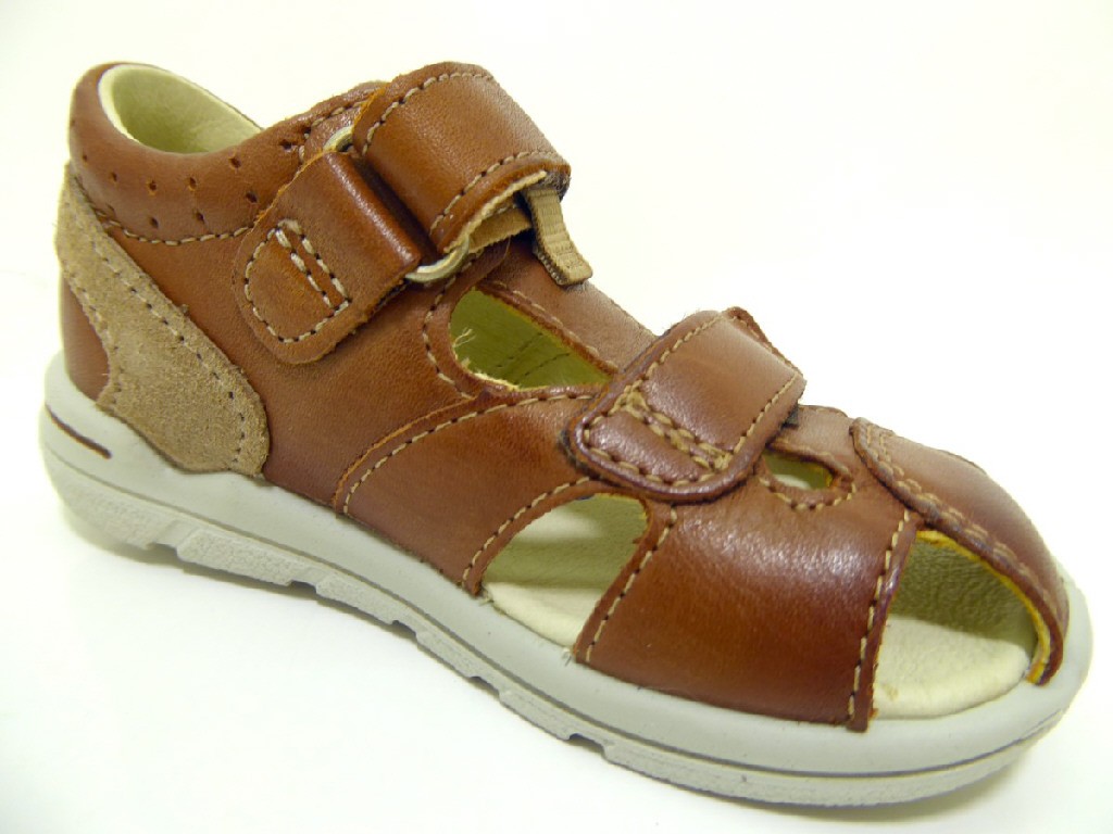 RICOSTA Jungen Sandalen braun