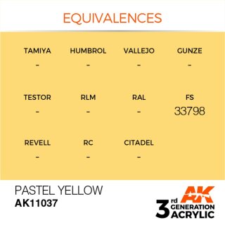 AK Pastel Yellow (17 ml)