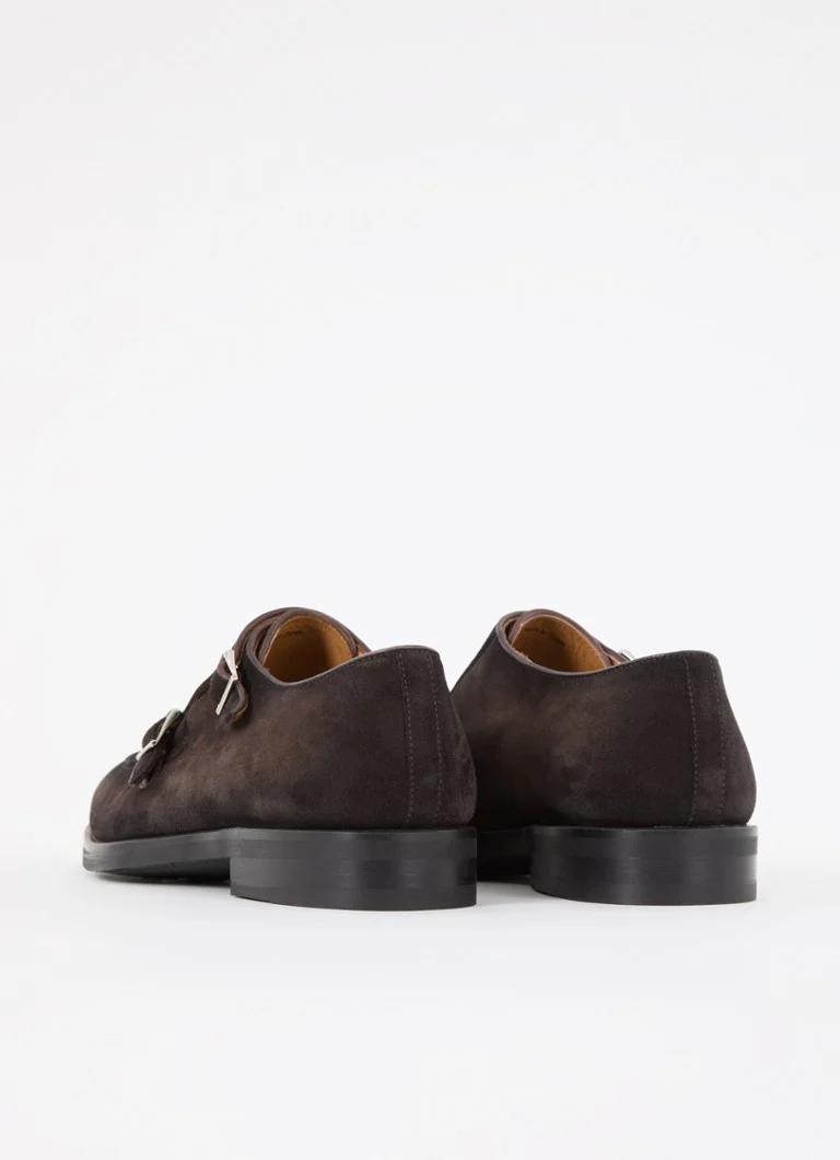 Magnanni Suede Buckle Shoe