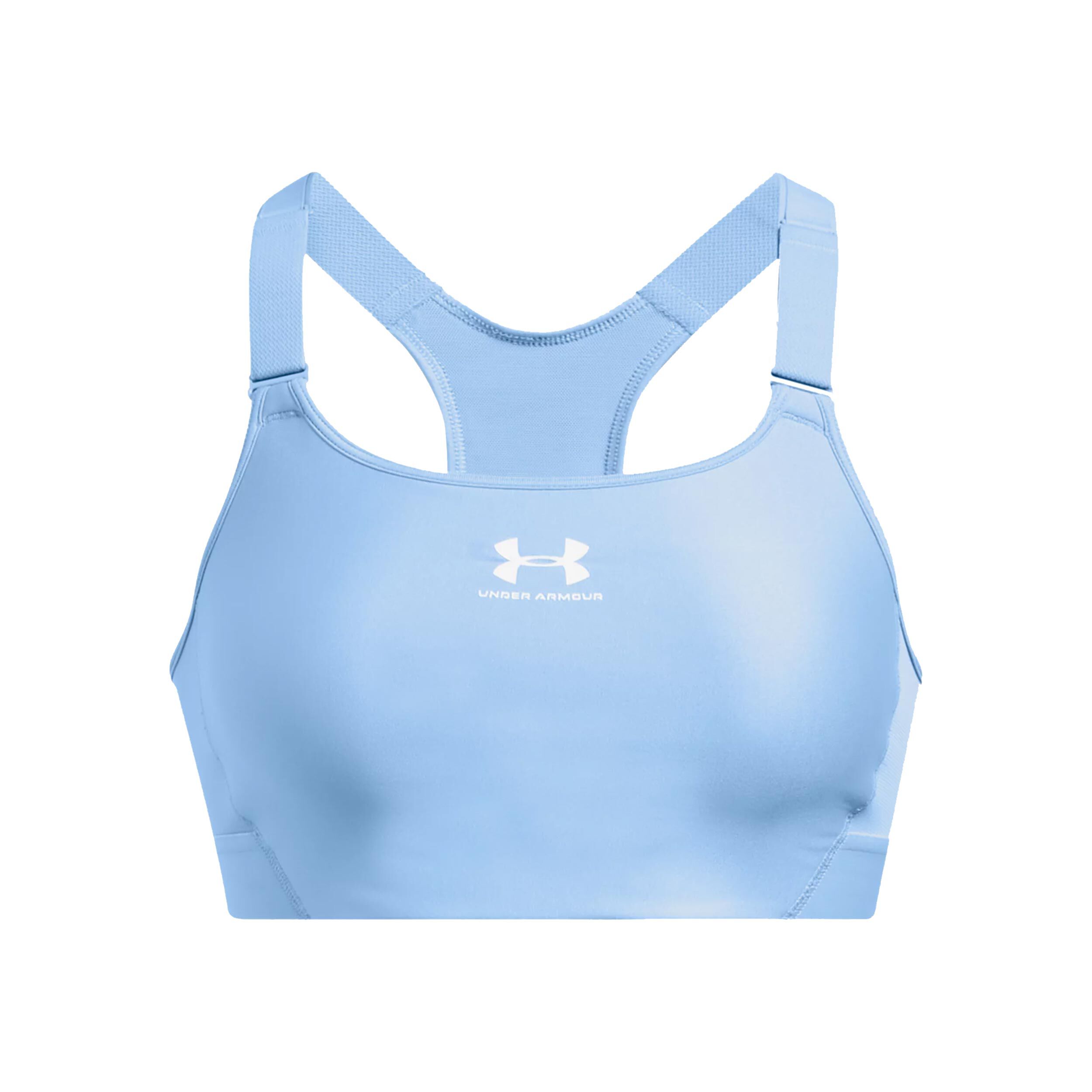 HeatGear High Sport-BH Damen - Blau