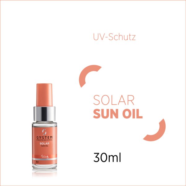 System Professional LipidCode Solar Sun Oil SOL4 Haaröl