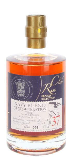 Rum Club Private Selection Edition 37 Navy Blend - Next Generation 0,5 l·48,9 % vol
