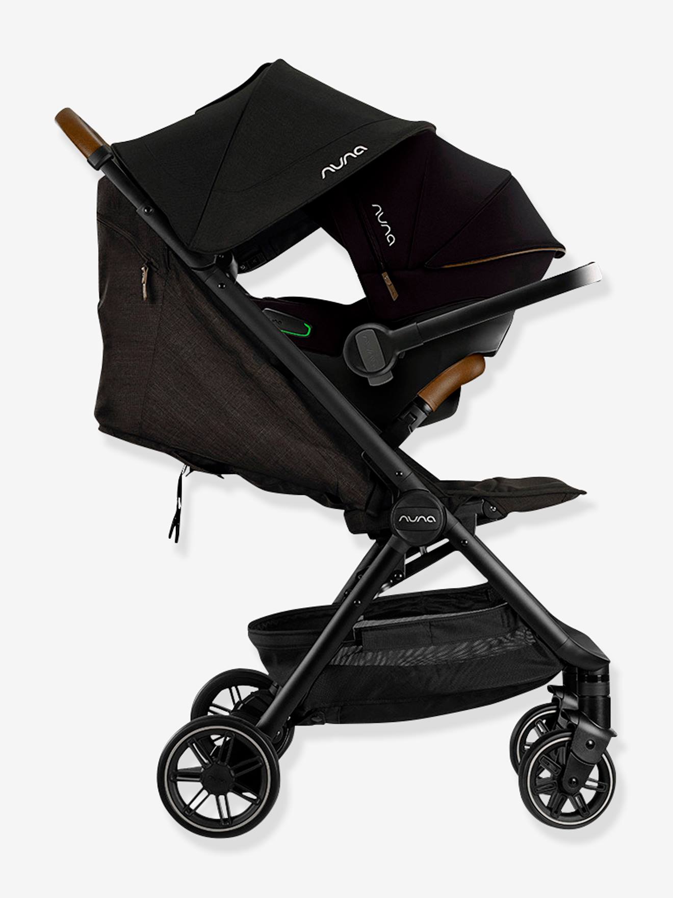 Nuna Isofix-Babyschale PIPA URBN I-SIZE NUNA, Gr. 0+ / 40-83 cm - schwarz