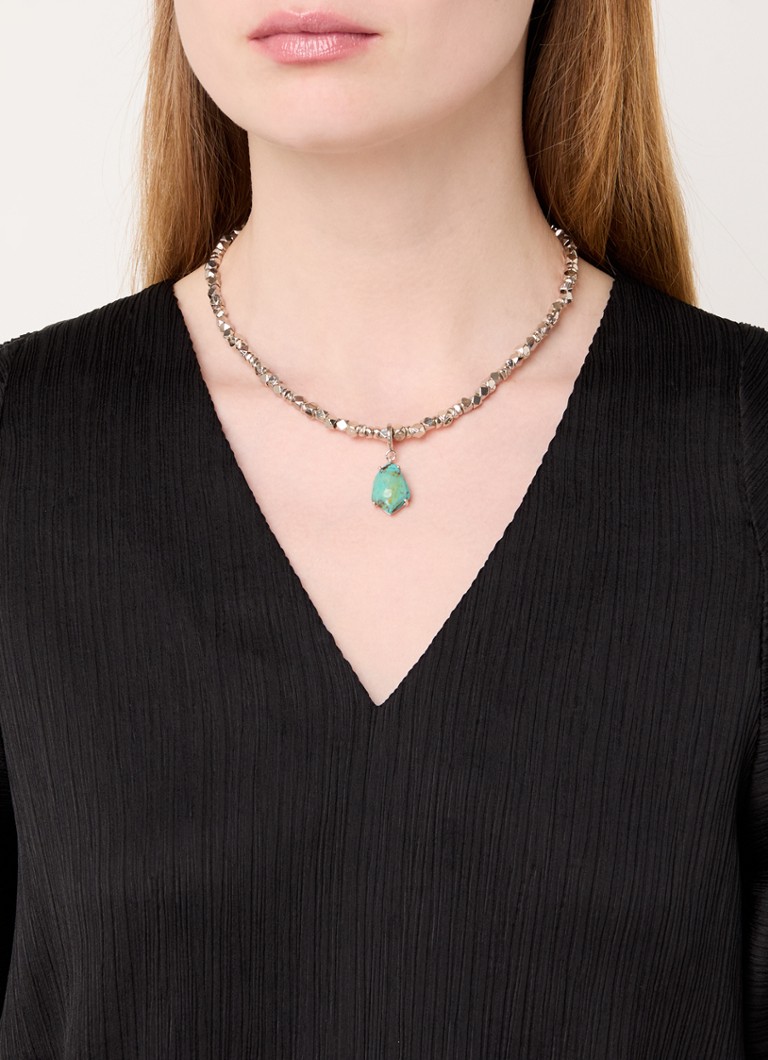 ba&sh Avalon silver necklace