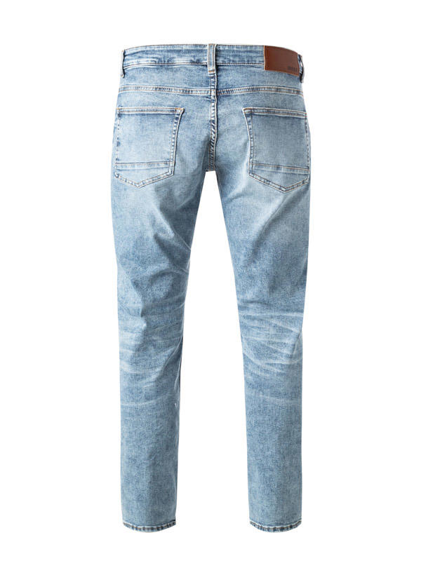 BOSS Orange, Jeans Delaware, Slim Fit, Baumwoll-Stretch, hellblau