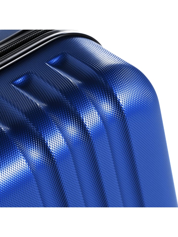 FERGÉ Kofferset Hartschale 3-teilig Hartschale 3 teilig Koffer Set Marseille in blau günstig kaufen onesize