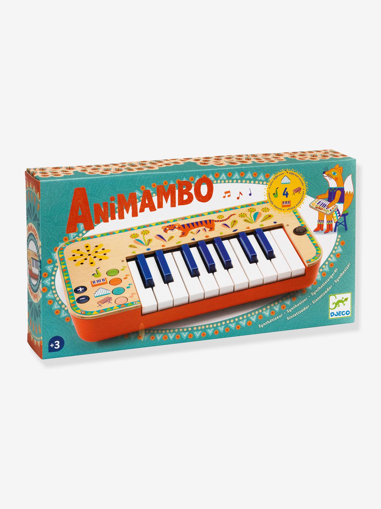 Synthétiseur Animambo DJECO vert