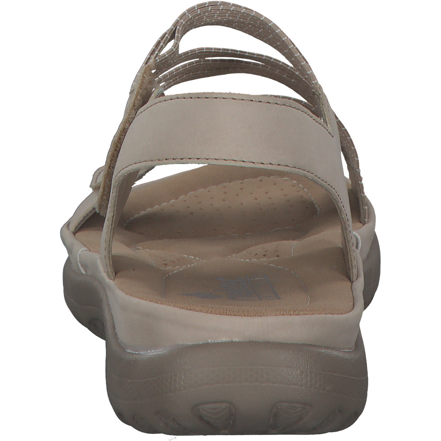 Rieker 64870, Keilsandaletten, Damen, ginger/cliff-weiss