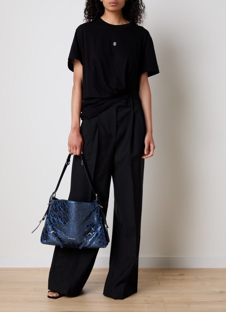 Μπλούζα με ασύμμετρο λογότυπο Givenchy