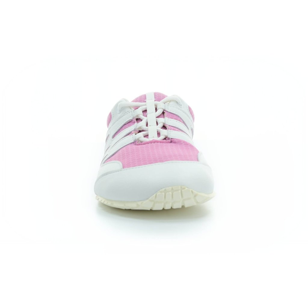 Ahinsa Chitra run rosa - weiß Barfußsneakers