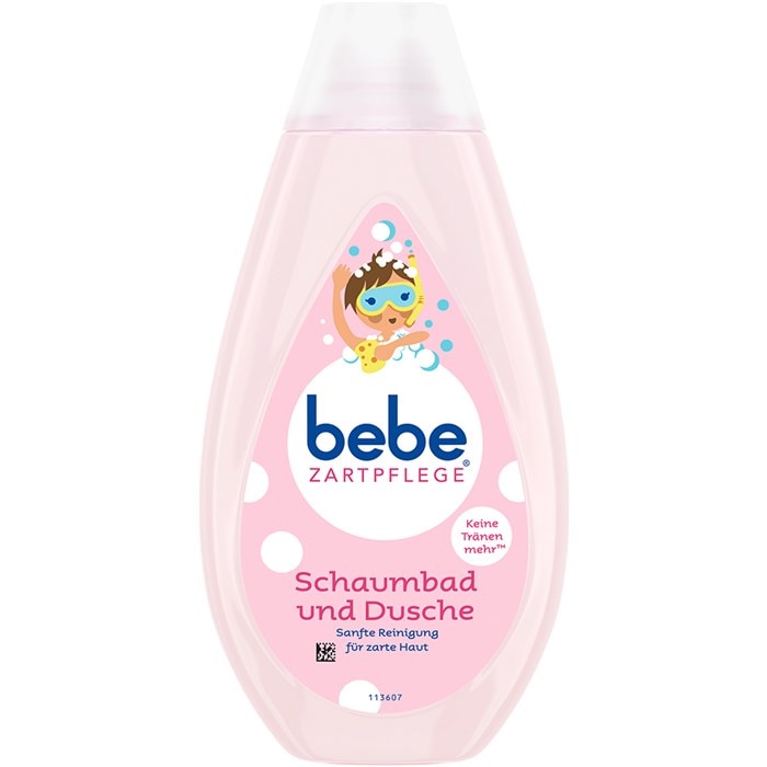 Schaumbad und Dusche