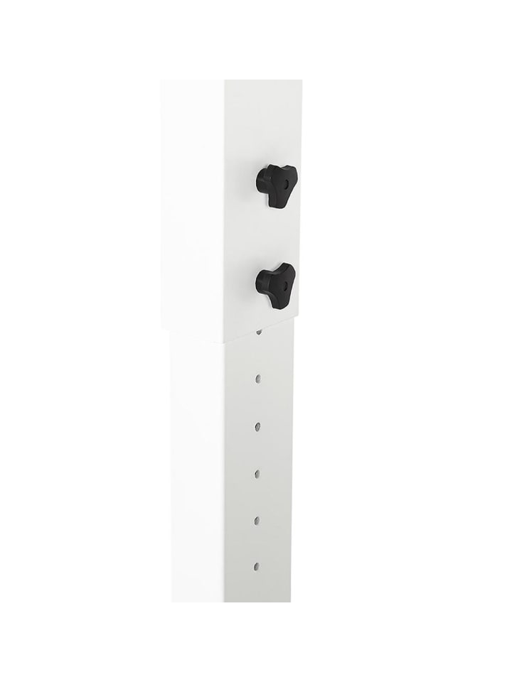 KADIMA DESIGN Schreibtisch höhenverstellbar 160x80 cm, minimalistisch Bürotisch in Weiß günstig kaufen