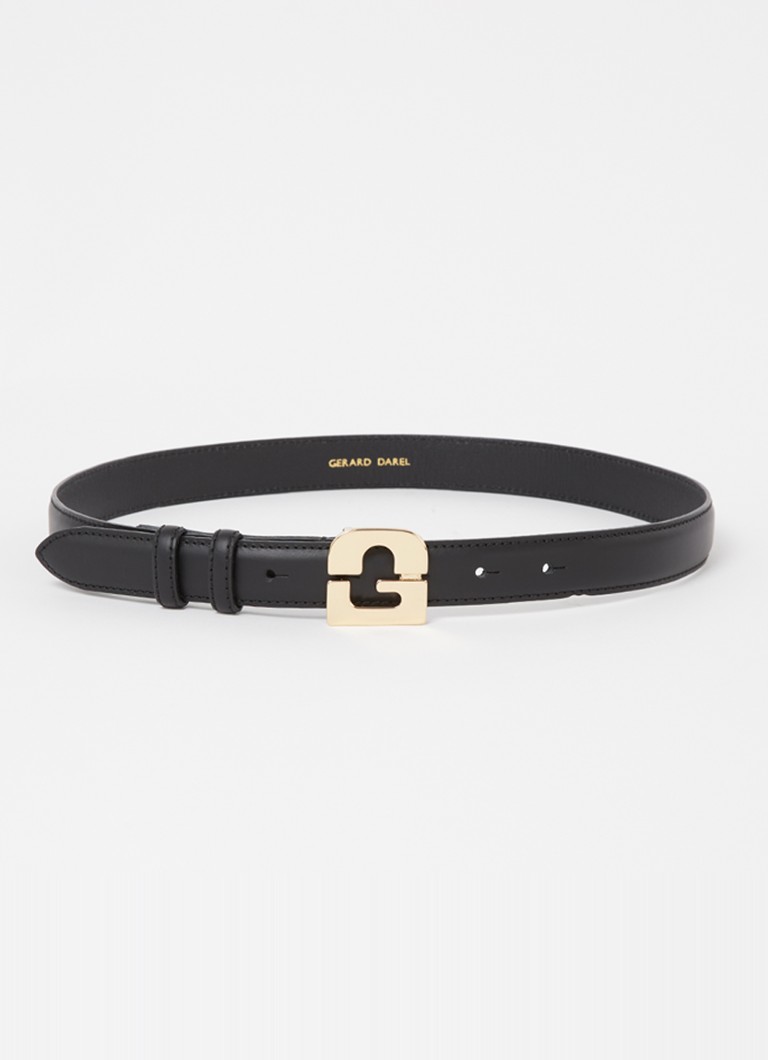 Curea Gerard Darel Lauren din piele cu logo