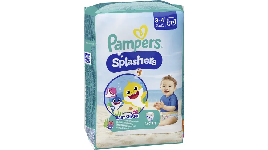 Pampers Splashers Schwimmwindeln Gr. 3 6-11kg
