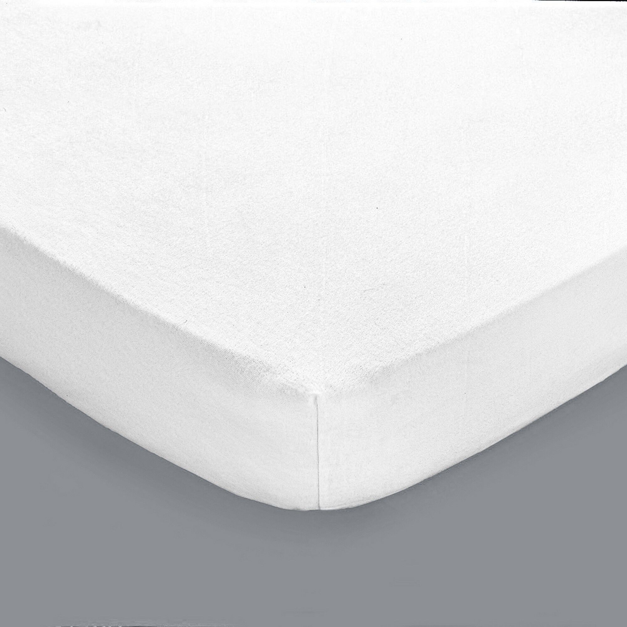 Protège matelas molleton imperméable polyuréthane housse 25 cm