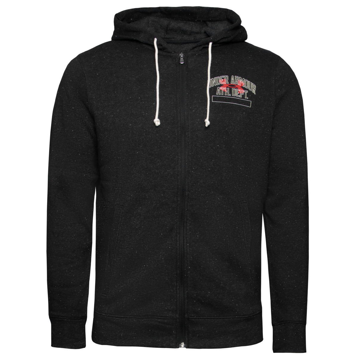Under Armour Rival Terry Athletic Department Full-Zip Sweatjacke schwarz
