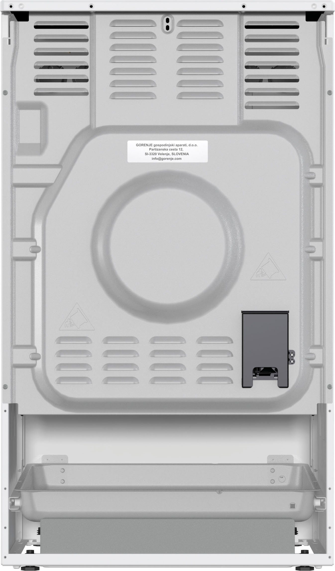 GORENJE Elektro-Standherd GECS5C7, Aqua Clean