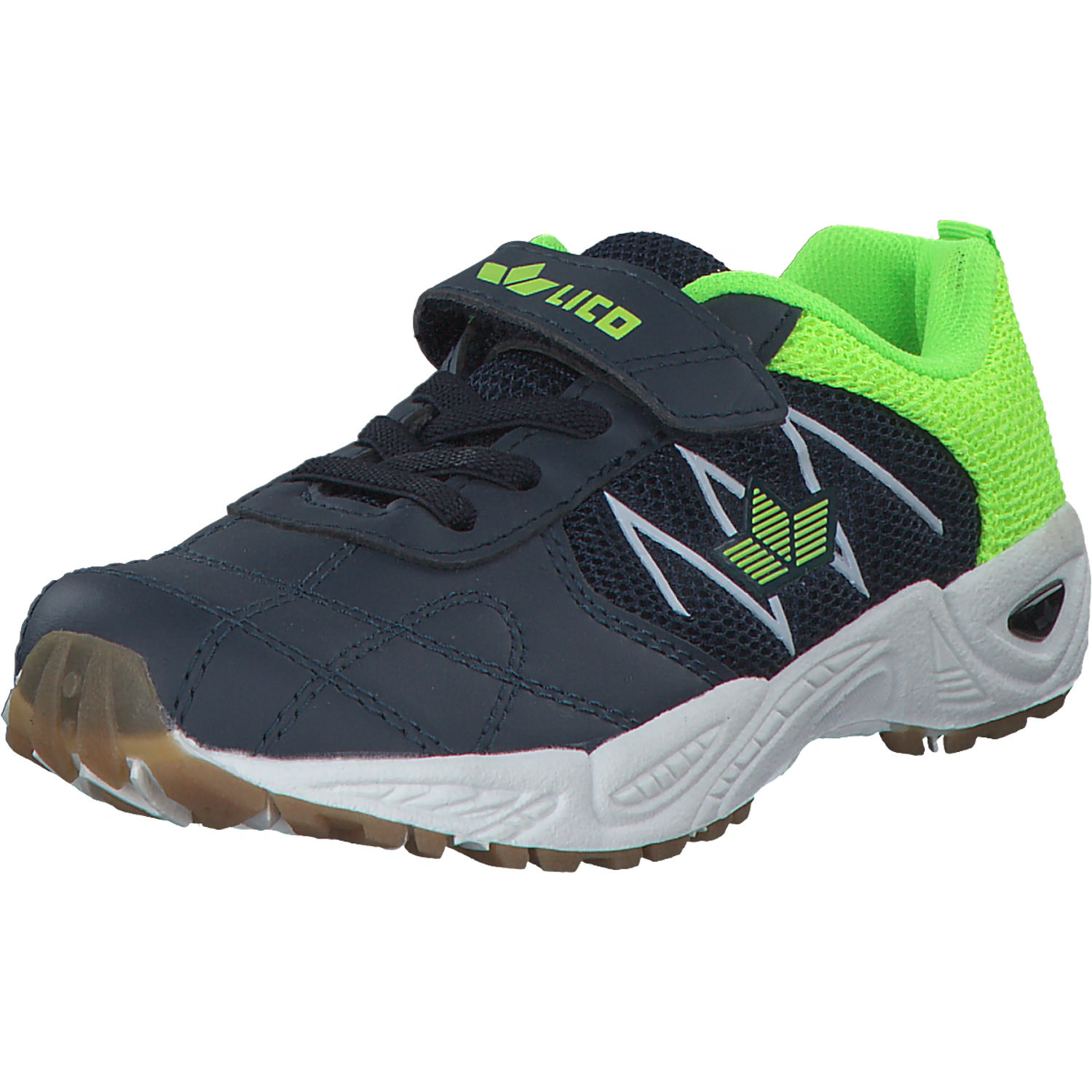 Geka Refugio VS, Halbschuhe (Kinder), Kinder, Marine/lemon
