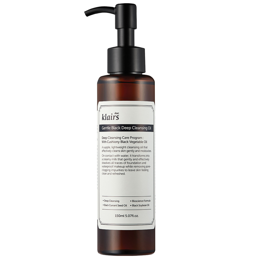 Dear Klairs Dear Klairs Gentle Black Deep Cleansing Oil Huile nettoyante
