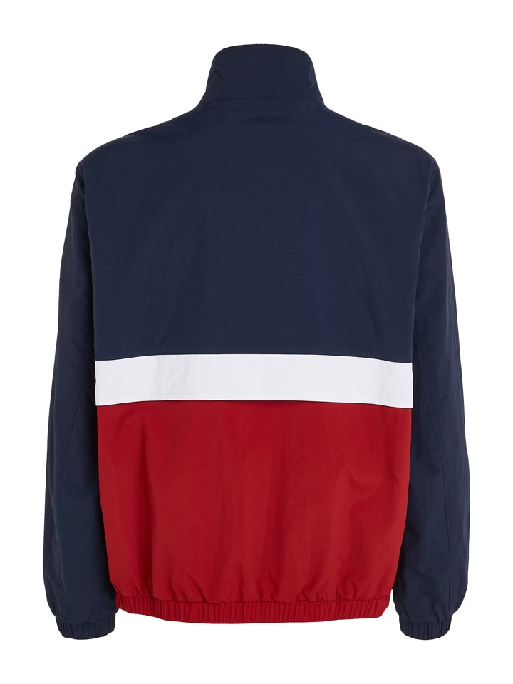 Tommy Hilfiger Übergangsjacke in Dunkelblau/ Rot günstig kaufen
