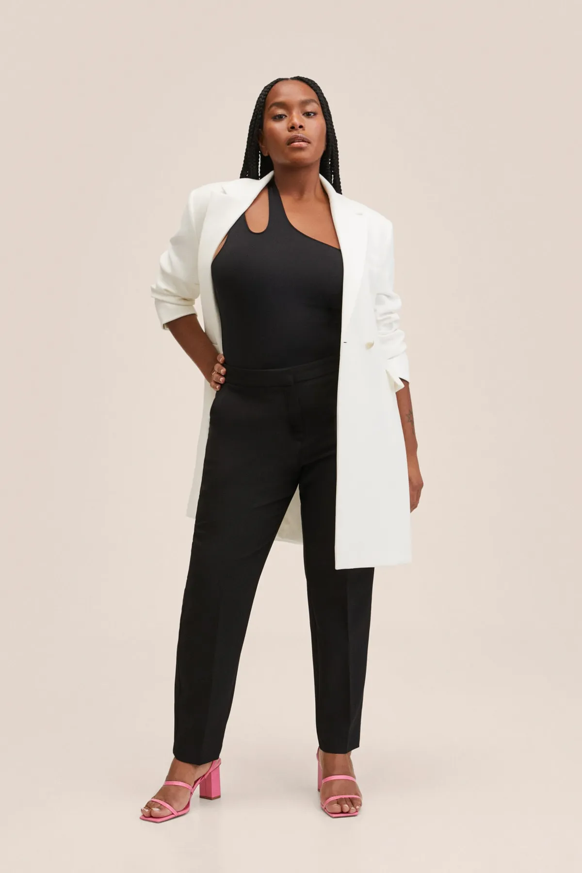 MANGO  27014759 Frau / Mädchen Schwarz