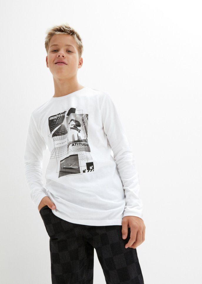 Jungen Langarmshirt
