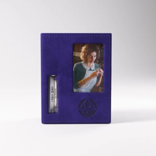 Gamegenic - Arkham Horror Investigator Deck Tome Seeker (Purple)