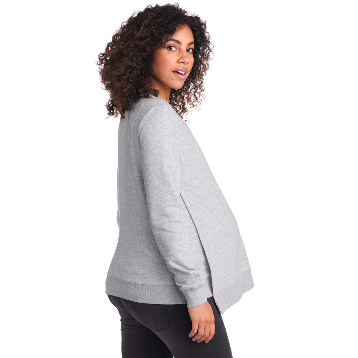 Damen Umstands-Sweatshirt mit Stillfunktion
