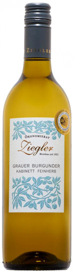 2022 Maikammer Mandelhöhe Grauer Burgunder Kabinett feinherb - Weingut Ökonomierat Ziegler