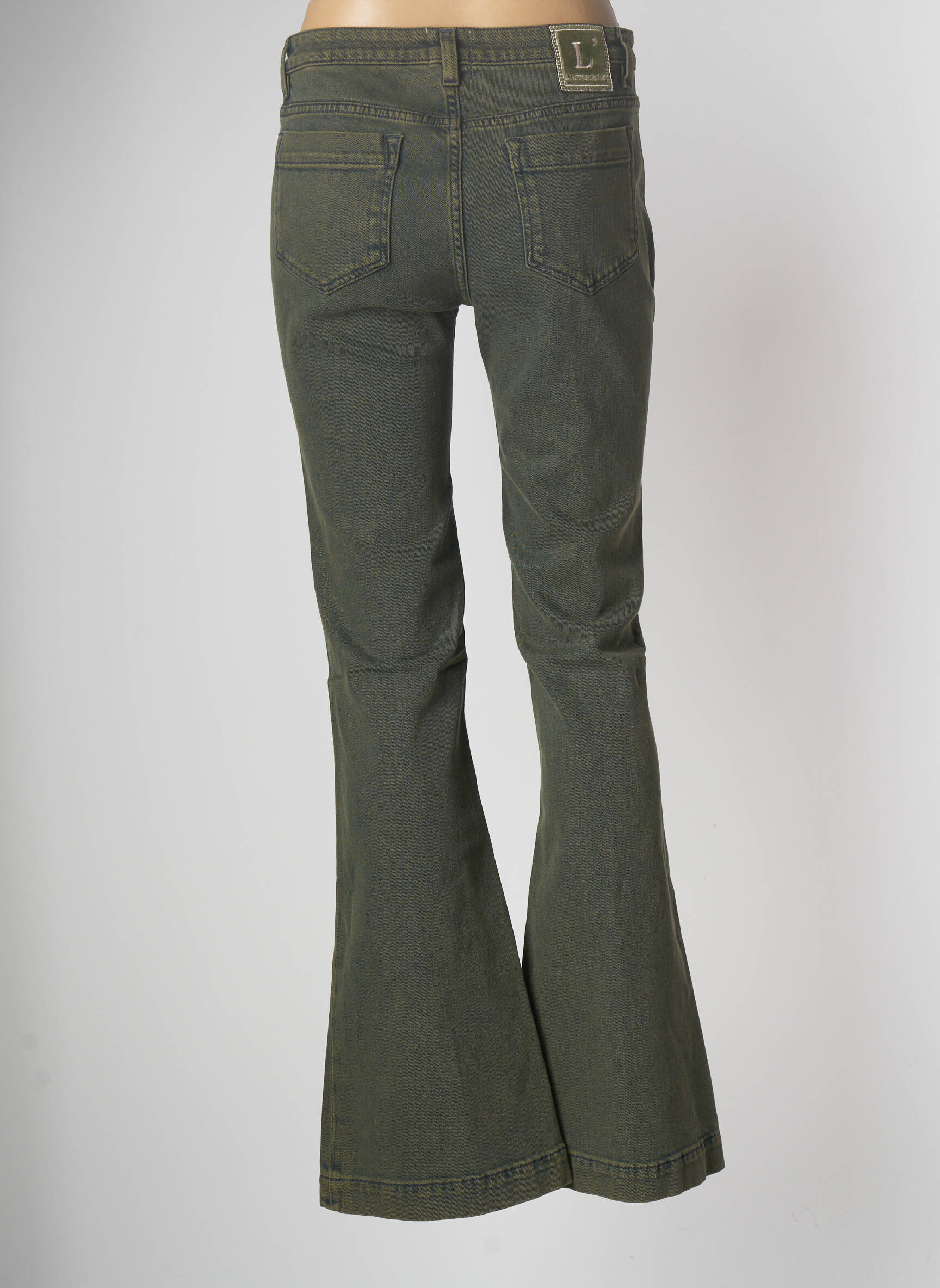 L Autre Chose Jeans Bootcut Femme couleur noir