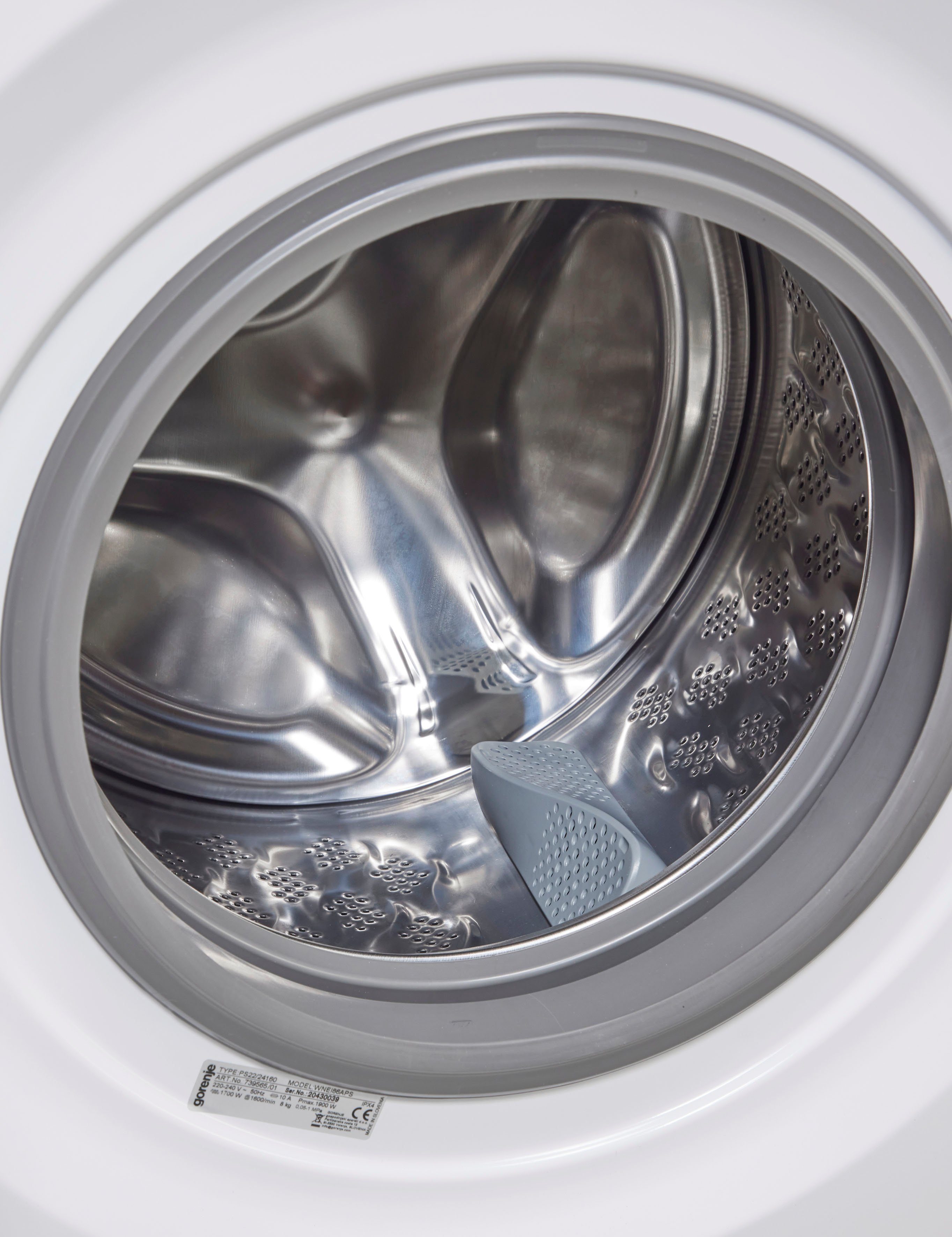 GORENJE Waschmaschine WNEI86APS, 8 kg, 1600 U/min