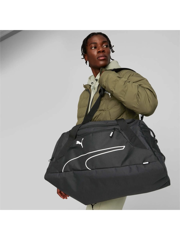 Puma Fundamentals Sports Bag - Sporttasche M 55 cm (black) in schwarz günstig kaufen onesize