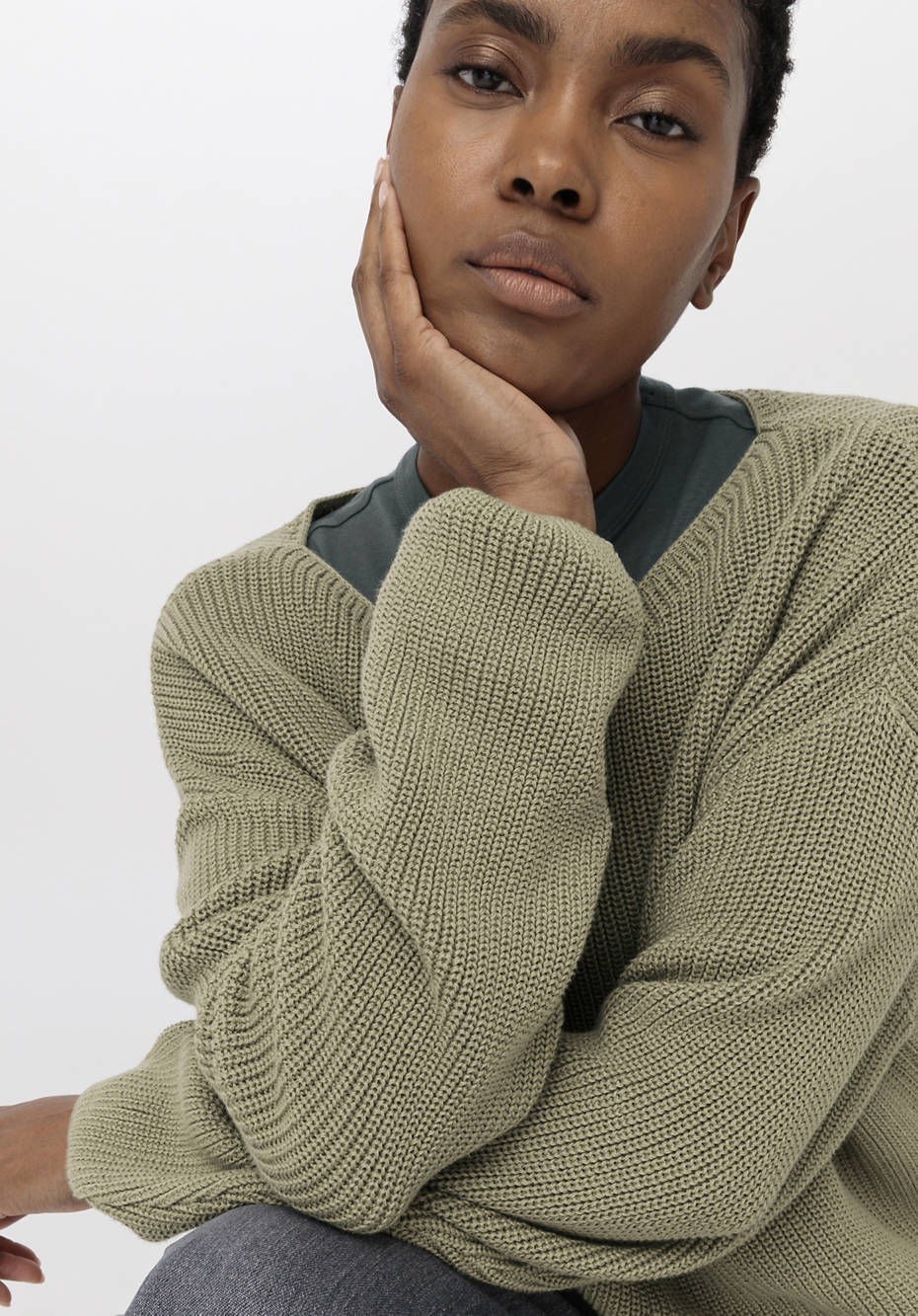 Pullover aus reiner Bio-Baumwolle