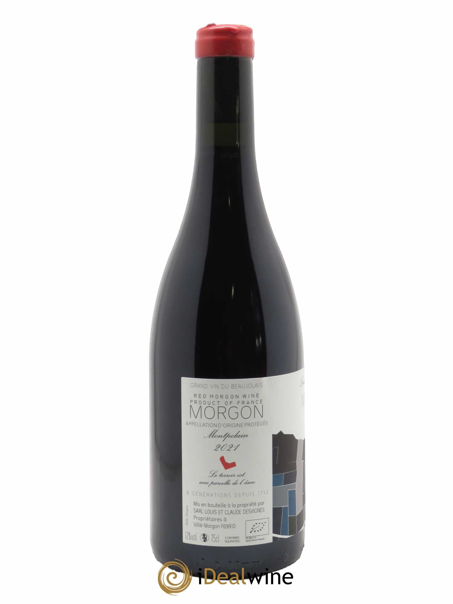 Morgon Montpelain Louis-Claude Desvignes  2021 - Lot de 1 Bouteille