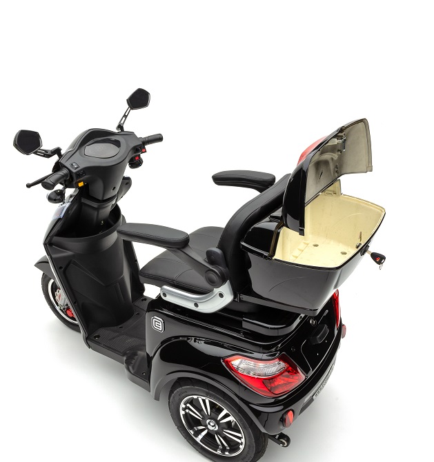 Econelo Elektro Dreiradroller ECONELO S1000 schwarz