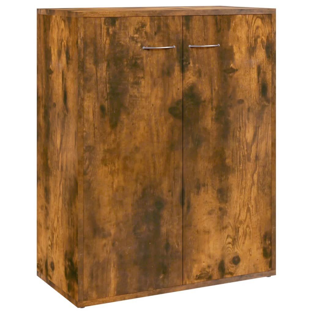 vidaXL Sideboard Sideboard Räuchereiche 60x30x75 cm Holzwerkstoff (1 St)