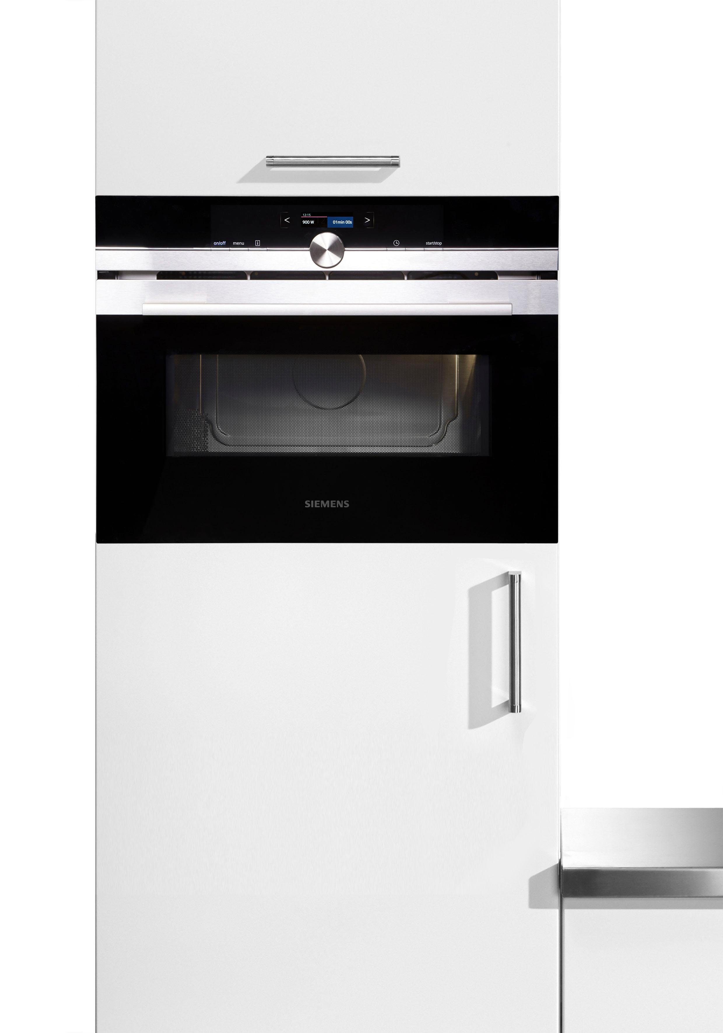 SIEMENS Einbau-Mikrowelle CF634AGS1, Mikrowelle, 36 l
