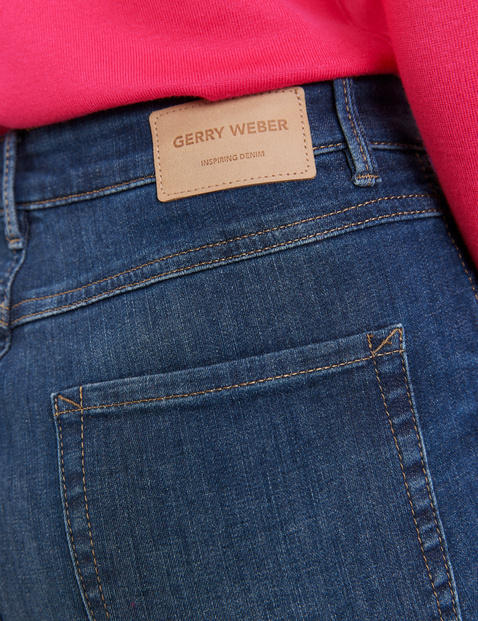 5-Pocket Jeans mit geradem Bein