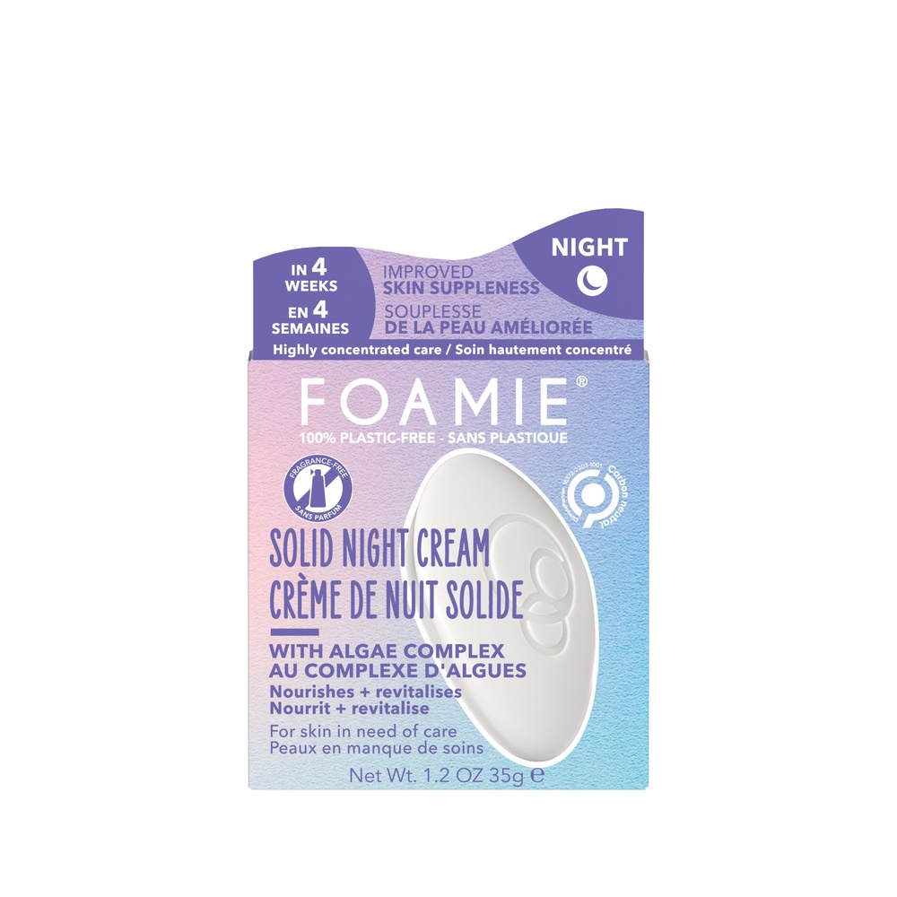 Foamie Crème visage de nuit Crème visage solide