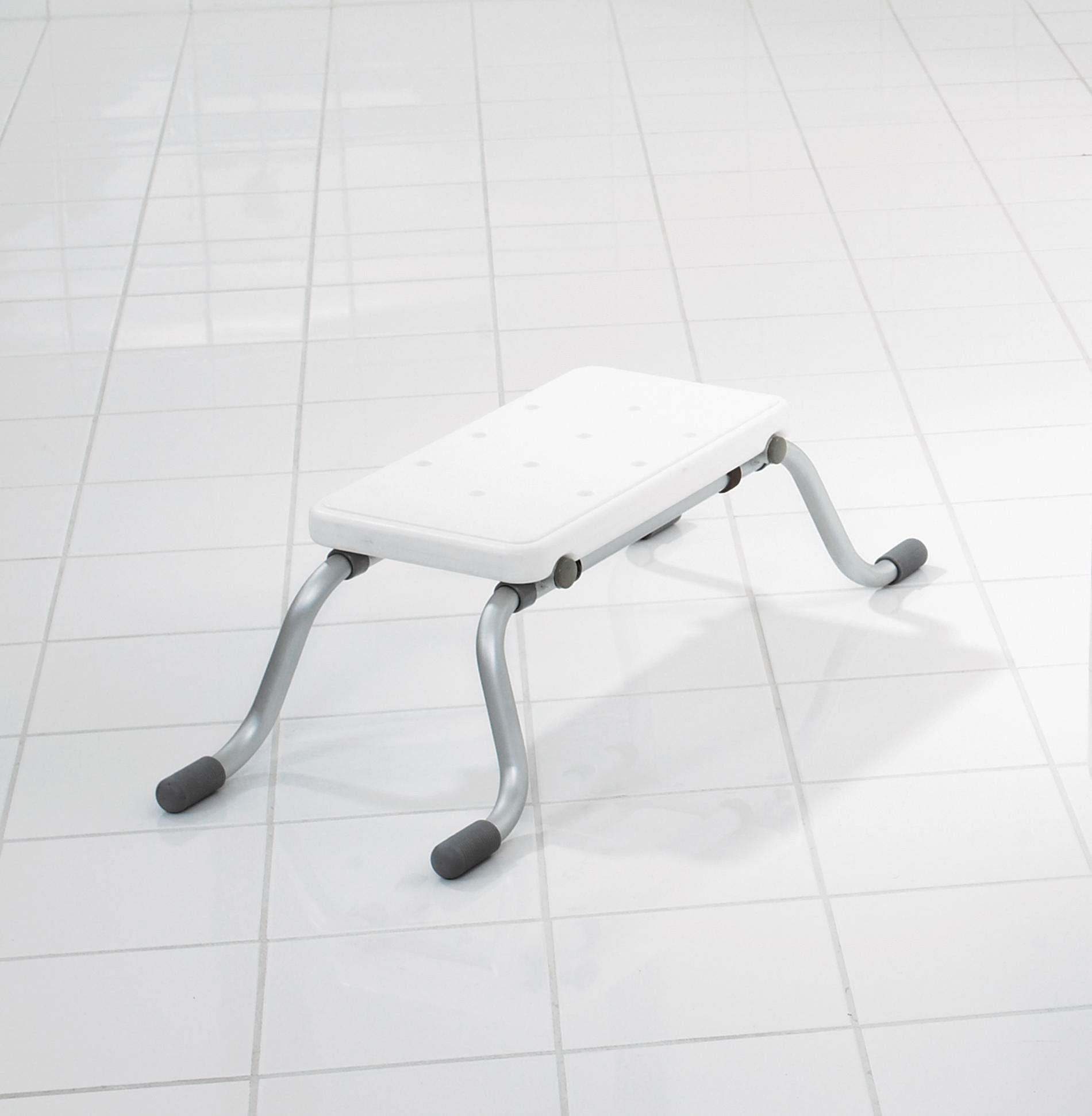 Ridder Badewannensitz Eco, belastbar bis 150 kg, 2-in-1, als Sitz und Schemel nutzbar
