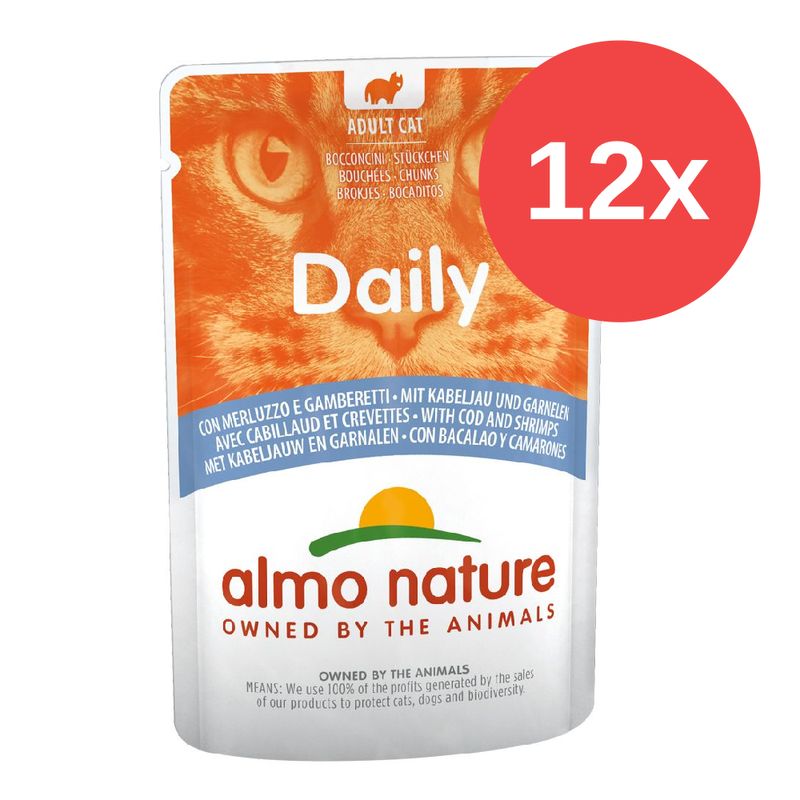 Sparpaket Almo Nature Daily Menu Pouch 12 x 70 g