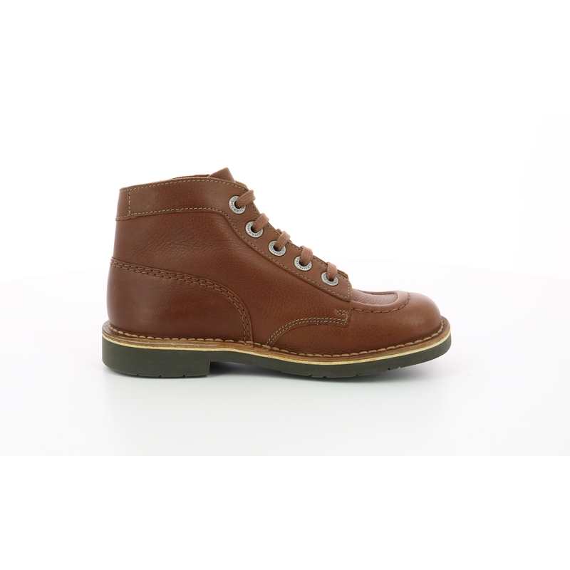 Bottillons cuir Kick Col